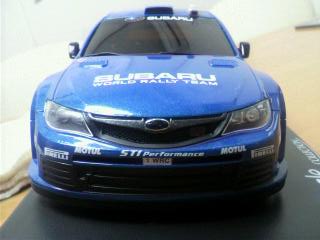 ミニッツレーサー電飾　スバル　インプレッサ WRC2008 No.5